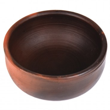 Straight Sided Clay Pomaireware Bowl